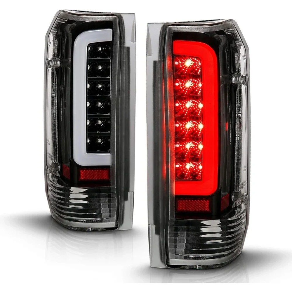 AmeriLite Truck 3D C-Type Halogen, Led, Tube Replacement Tail Light Set